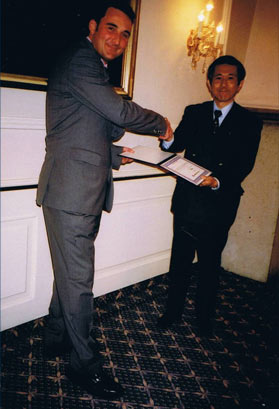 Receiving Award